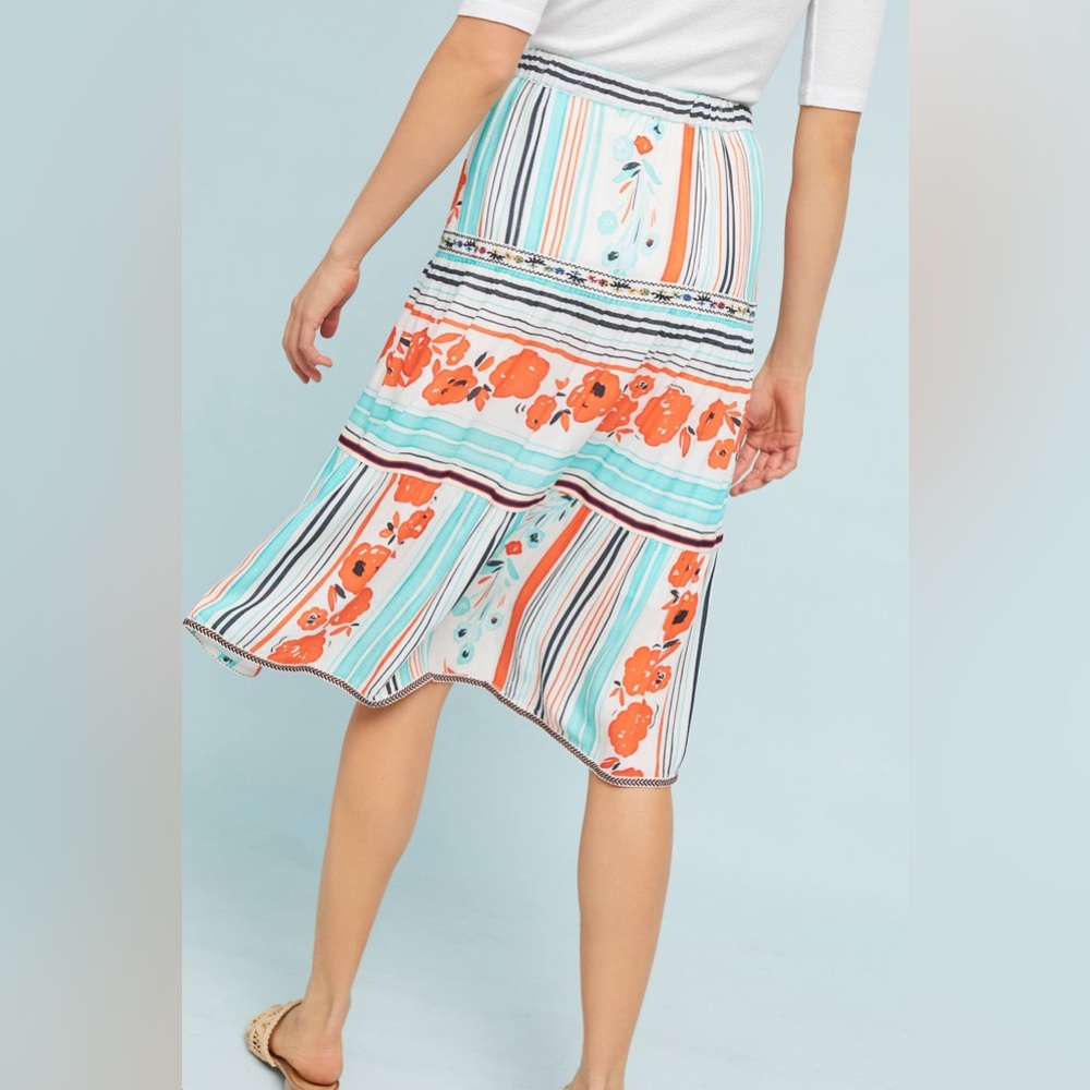 Anthropologie Frida Wrap Skirt ✨ - Picture 5 of 8